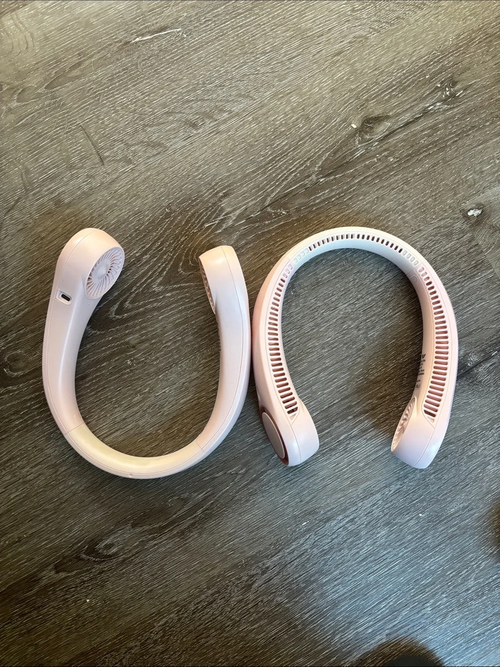 Portable Neck Fans - Pink Hands-Free Personal Cooling